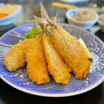 磯料理　開福丸 - あじフライ