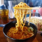 中華そば GO.TO.KU 仁 - 麺リフトアップ