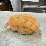 立喰い寿司 あきら - 甘エビ昆布〆