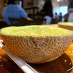 果実香 - メロンジュース(高級アールスメロン使用)850円