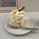 ICHIMAN - 桃のショートケーキ