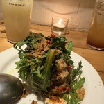 Bistro CLOVER - 鯖と春菊のポテトサラダ