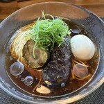 鈴鳴食堂 三番館 - 冷やしdashiそば＋味玉