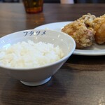 極濃湯麺フタツメ - から揚げセット