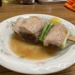 立呑み処 入部酒店 - この半生具合が最高です