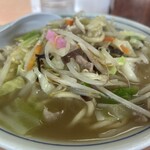 長崎亭 - スープは鶏ガラ豚骨かしら？