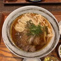 中華旬彩 森本 - かしわ山椒そば