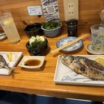 魚善 - 鮎塩焼き