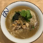 きくや - ギン冷え蟹SOBA（限定メニュー）