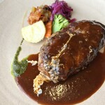 カシェット - 常陸牛と芋豚ハンバーグ