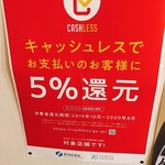 炭火焼鳥 おんどり - ５％還元