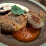 ウエストパパ - 鹿のヒレ肉のカツレツ