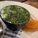 ウエストパパ - デザート盛り合わせ（抹茶ティラミス、杏コンポート）