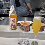 Global French Kitchen 雫 - 乾杯ドリンクにもこだわりが。ノンアルコールもアルコールも選べます。