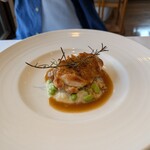 クラリタ ダ マリッティマ - 鶏の香草ロースト