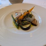 クラリタ ダ マリッティマ - スズキのオーブン焼き 