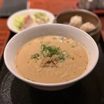 海皇 - ごま拉麺 飲茶セット(1,100円)
小皿料理･点心3種･ごま拉麺･デザート