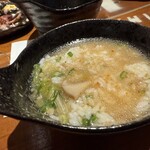 Pork＆Fish DINING HULAR - 〆の〆雑炊