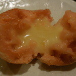 和膳と酒肴 廚 - チーズとタラモの湯葉包み揚げ　割って