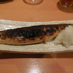 和膳と酒肴 廚 - 根室産　新秋刀魚塩焼き