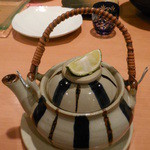 和膳と酒肴 廚 - 鱧と松茸の土瓶蒸し