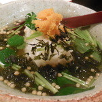 和膳と酒肴 廚 - からすみ茶漬け