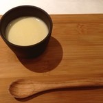 リストランテ サクラ - 白とうもろこしのスープ