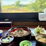 宝谷そば - 宝谷天ざる1,200円