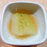 東京亭 - つきだし（とうがん）①