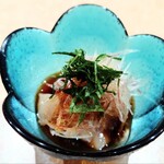 東京亭 - 酢の物（ホタテ・大葉・ミョウガ）