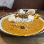 スパイスカリーて - 2種(ウメチキ・ネギキーマ)[1,400円] + スターアニス煮たまご[100円]3