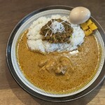 スパイスカリーて - 2種(ウメチキ・ネギキーマ)[1,400円] + スターアニス煮たまご[100円]2