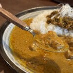 スパイスカリーて - ウメチキ