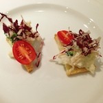 リストランテ サクラ - 帆立とブロッコリーのタルタル