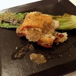 リストランテ サクラ - 地鶏とポルチーニのリゾット　秋トリュフ添え