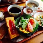 リトルガーデン庭園喫茶 - 料理写真:モーニングセット