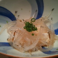 銀座 鮨 かねさか 本店 - 白魚と山芋の酢物