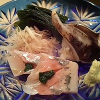 銀座 鮨 かねさか 本店 - とり貝と鯵