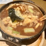 山本屋総本家 - 天ぷら入り煮込定食2530円