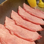 秀苑天 - たん刺し