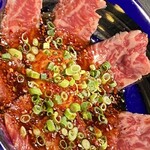 秀苑天 - ハラミ刺し