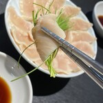 秀苑天 - 上ミノ刺し