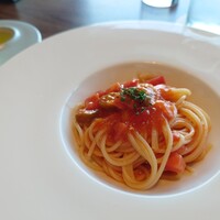 THE PENTHOUSE with weekend terrace - （2025/5月）オクラとフレッシュトマトの冷製パスタ