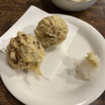 一吉 - たこぼうず。たことじゃがいもの揚げ物。
