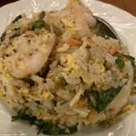 芙蓉苑 - 虾仁生菜炒饭 海老のレタス炒飯