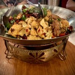 芙蓉苑 - 干鍋花菜 カリフラワーの汁なし鍋