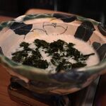 湯屋 やまざくら - 味噌汁代わりの浅利の豆乳スープ