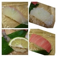 鮨割烹やま中 - トロは筋はありますが脂ののりもよく美味しい。車海老も甘いですよ。
                他の二品は普通に美味しかったですね。