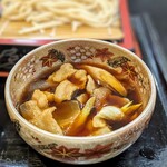 割烹 手打うどんちとせ - 料理写真:肉汁