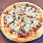 阿嘉島chimchimなおキッチン - 料理写真:タコスピザ